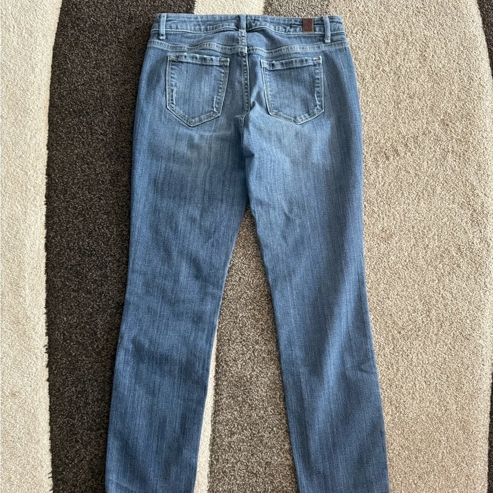 Simply Vera Wang straight mid rise jeans - Picture 3 of 6